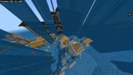 It’s quite rare for such a strange terrain/structure combo to appear in Minecraft Bedrock (Image via Fragrant_Result_186/Reddit)